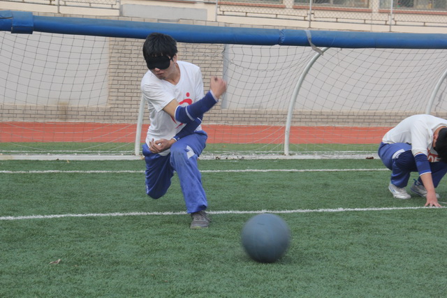 我校舉行盲人節(jié)慶?；顒?dòng)