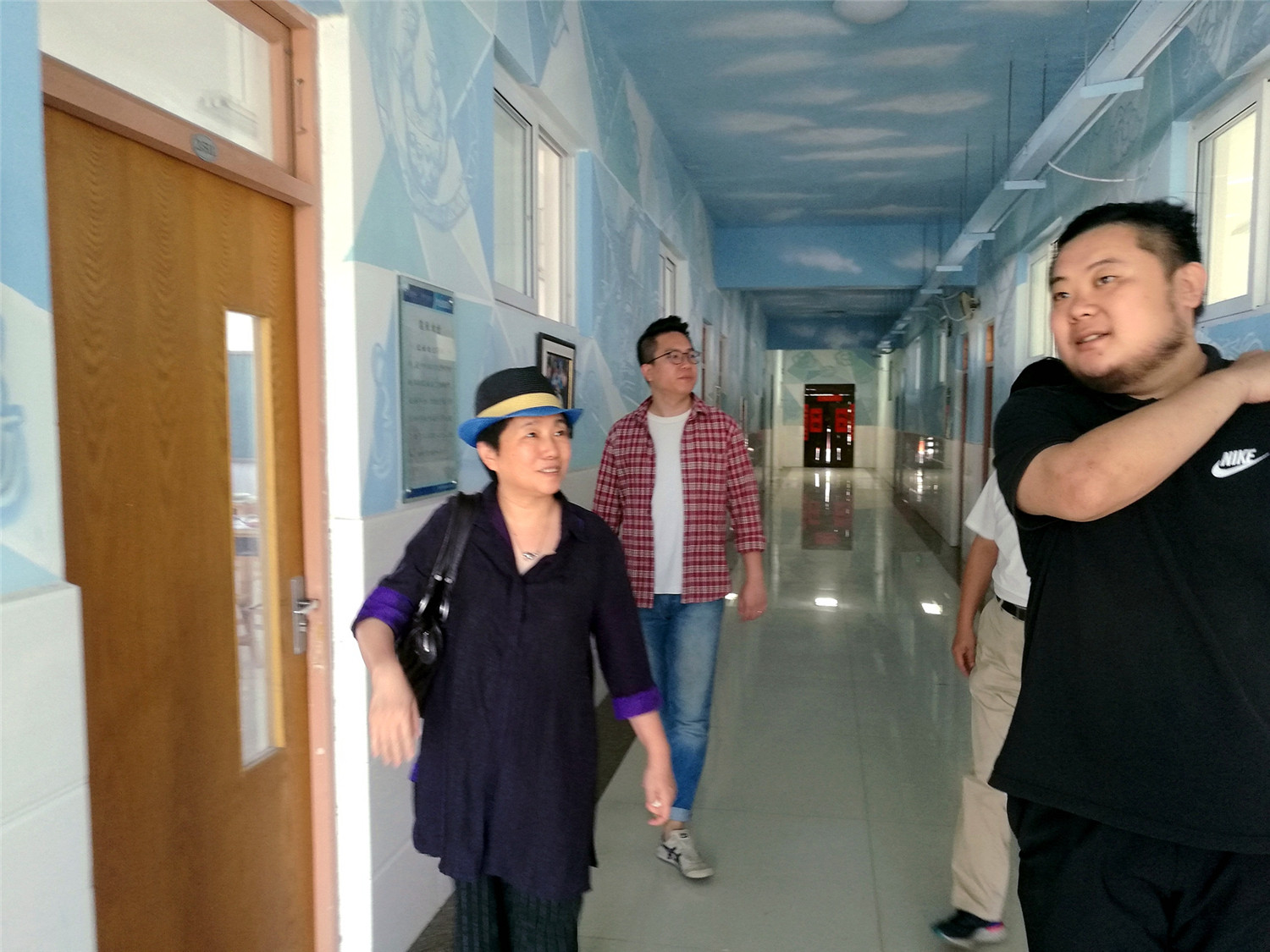 李辰、于雨田到淄博市特殊教育中心參觀指導(dǎo)