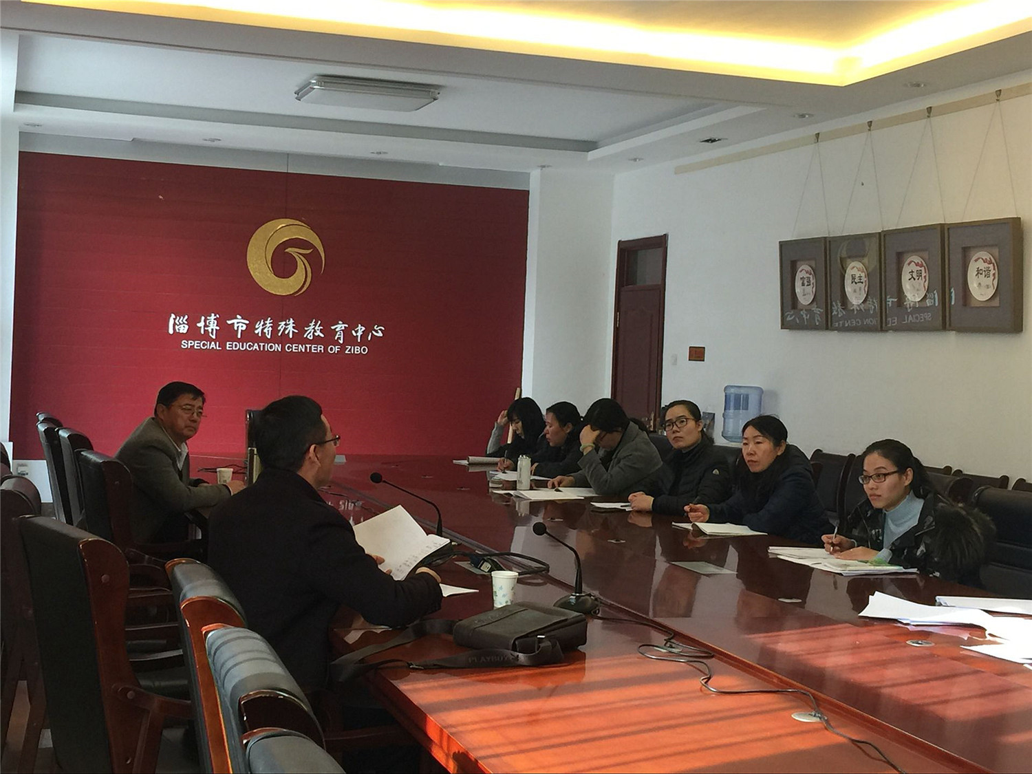 市教研室到市特教中心開展特殊教育課堂教學(xué)觀摩研討活動