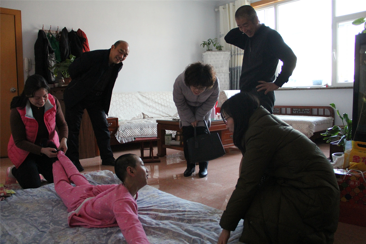 送教上門(mén)  情暖新春