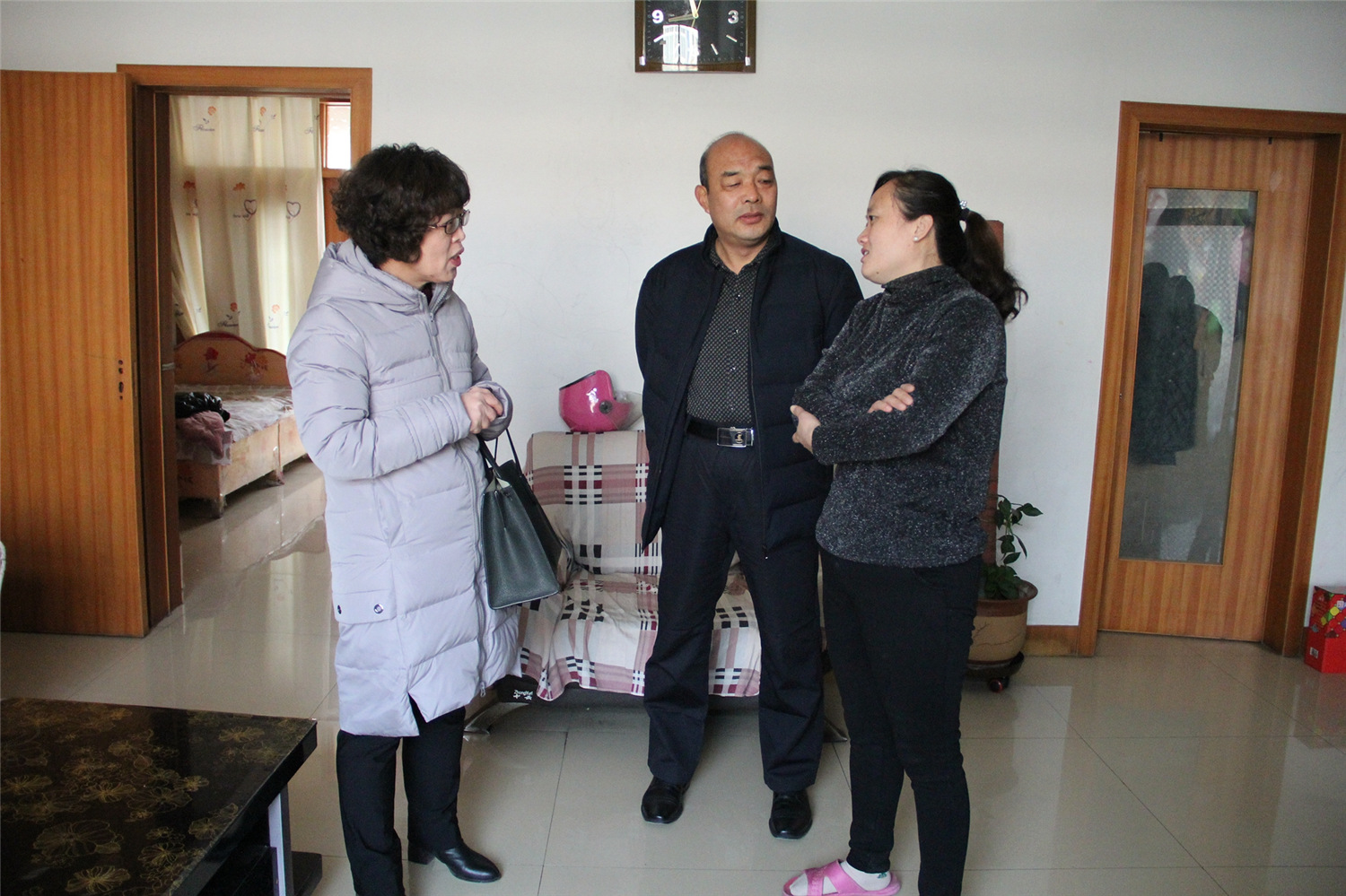 送教上門(mén)  情暖新春