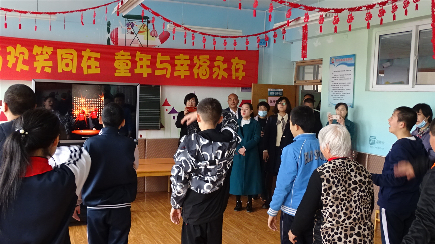 費縣特教學校到淄博特教中心學習觀摩