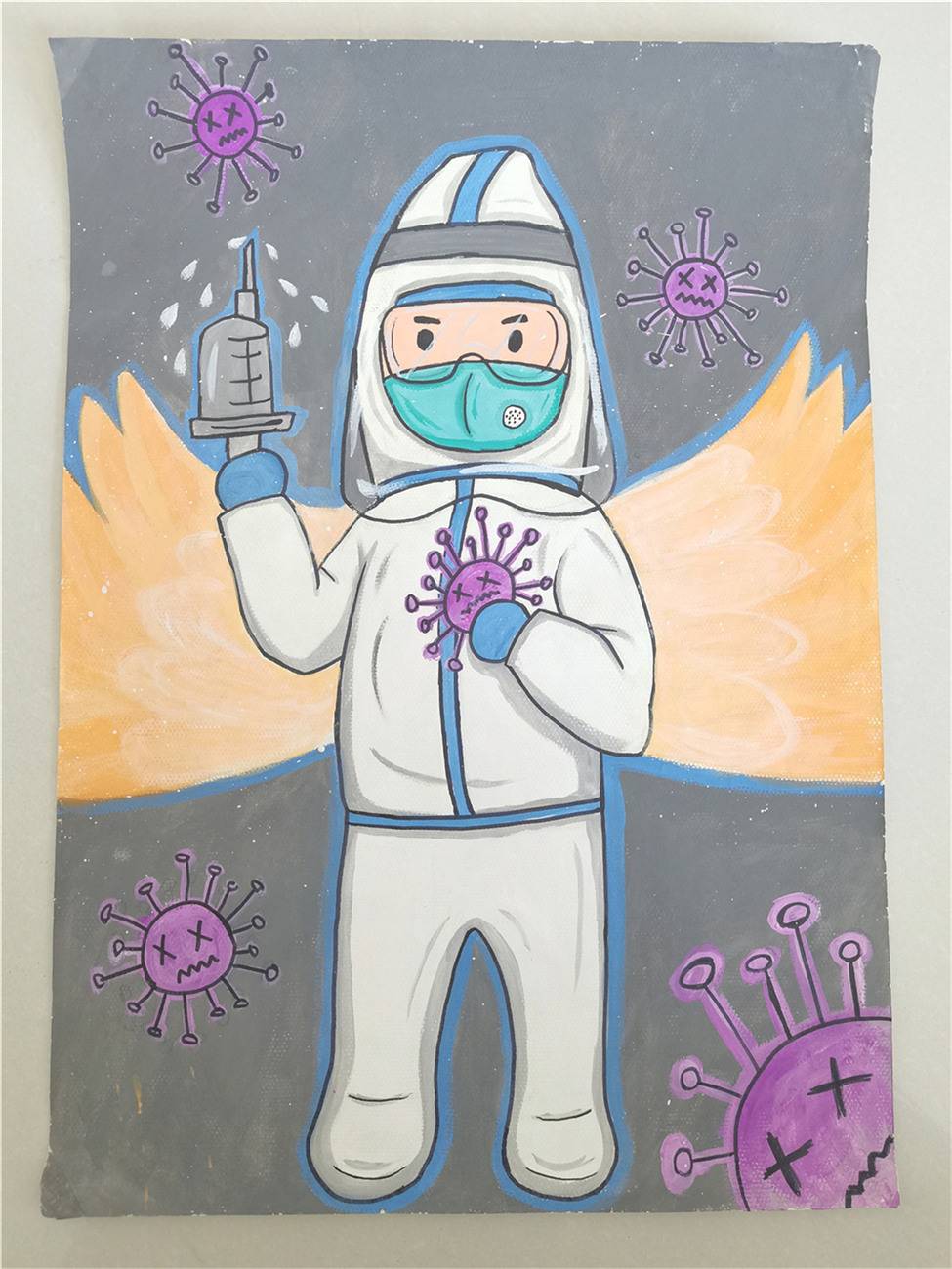 市特教中心舉辦“童心向黨”學生書畫作品展