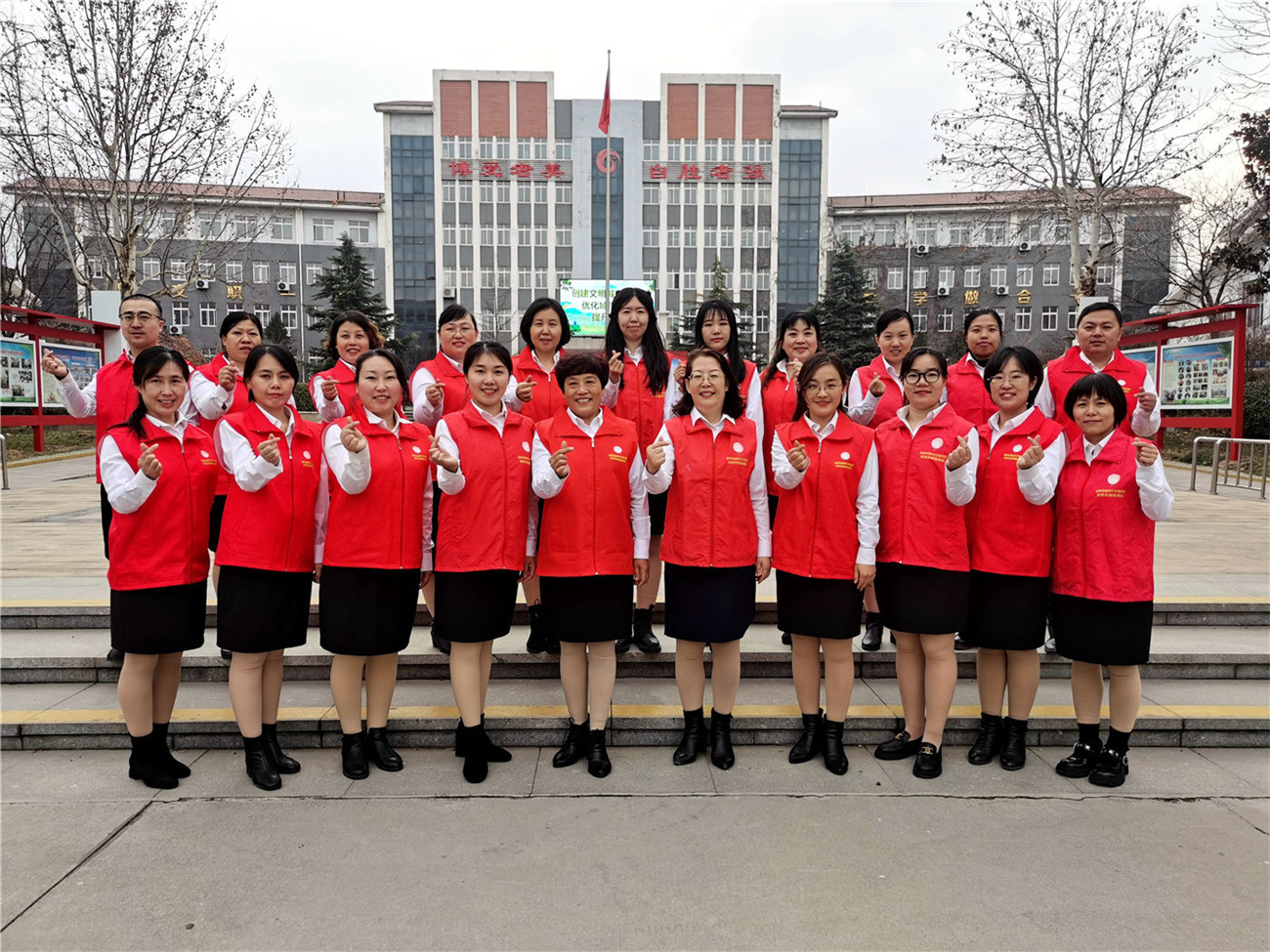 喜報:市特教中心手語志愿隊當選2021“感動淄博”年度人物