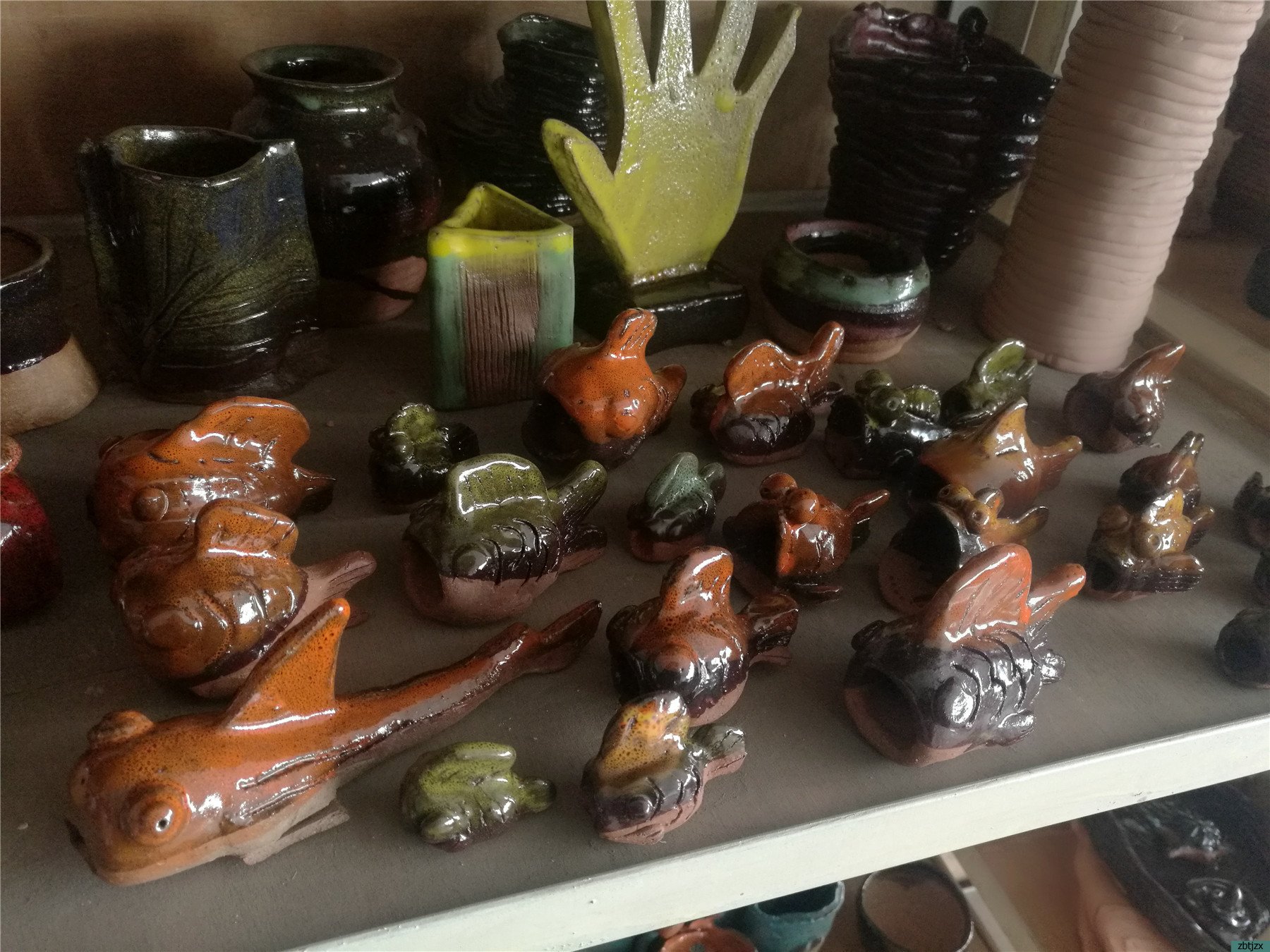 溫情釉燒  ——記學生陶藝作品釉燒第一爐