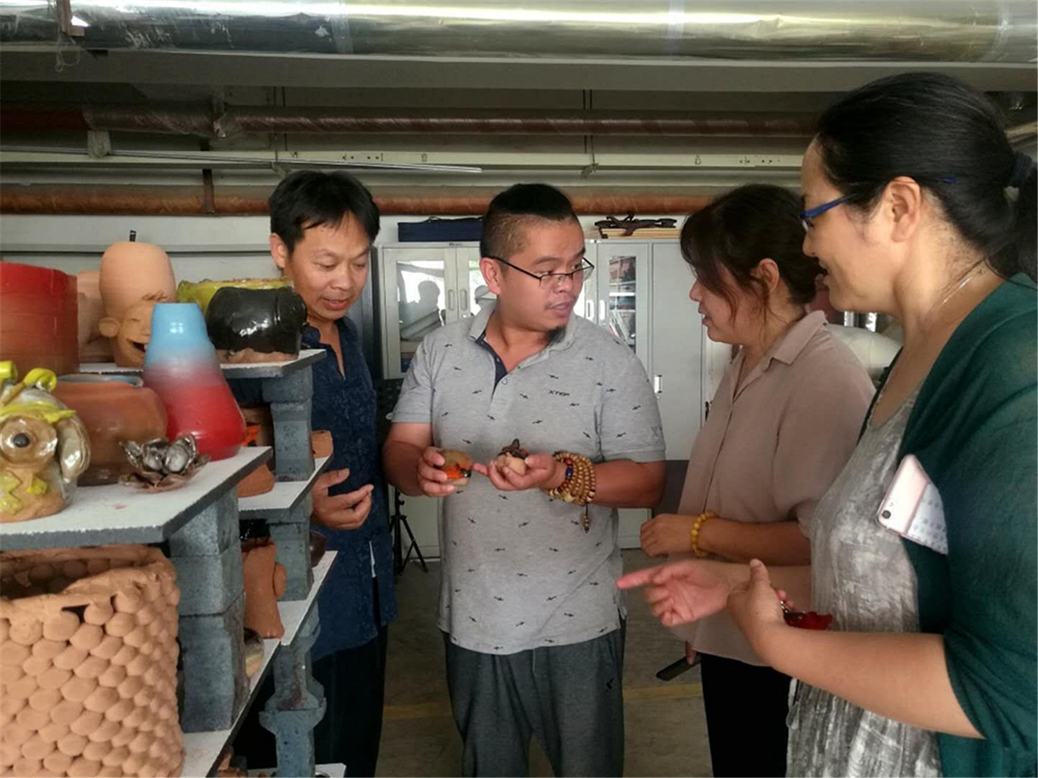 嚴郎平淄博送教