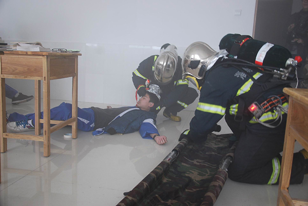 淄博特教中心開(kāi)展消防演習(xí)活動(dòng)