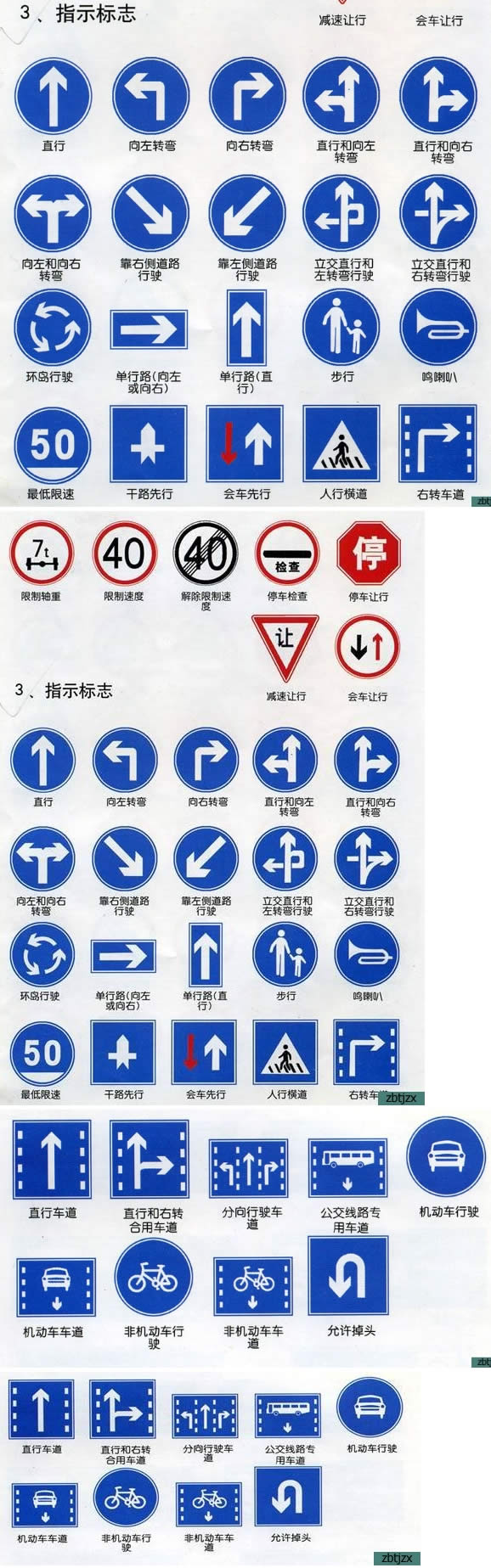 交通標(biāo)志與標(biāo)線