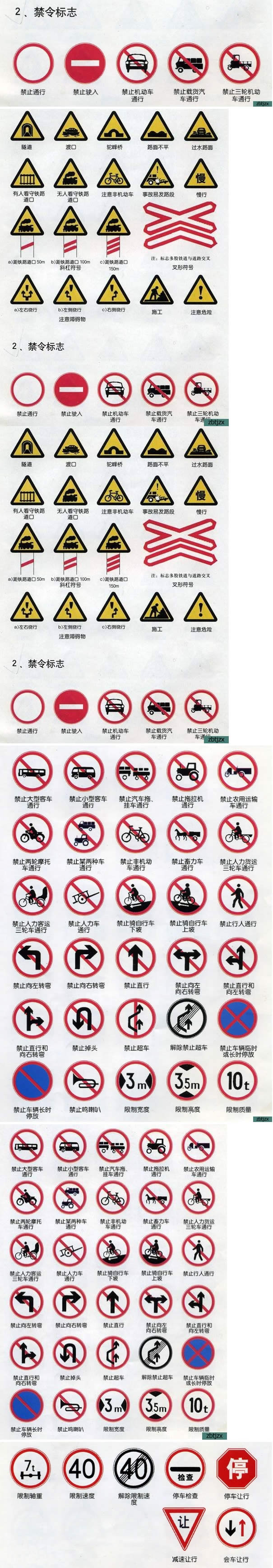 交通標(biāo)志與標(biāo)線